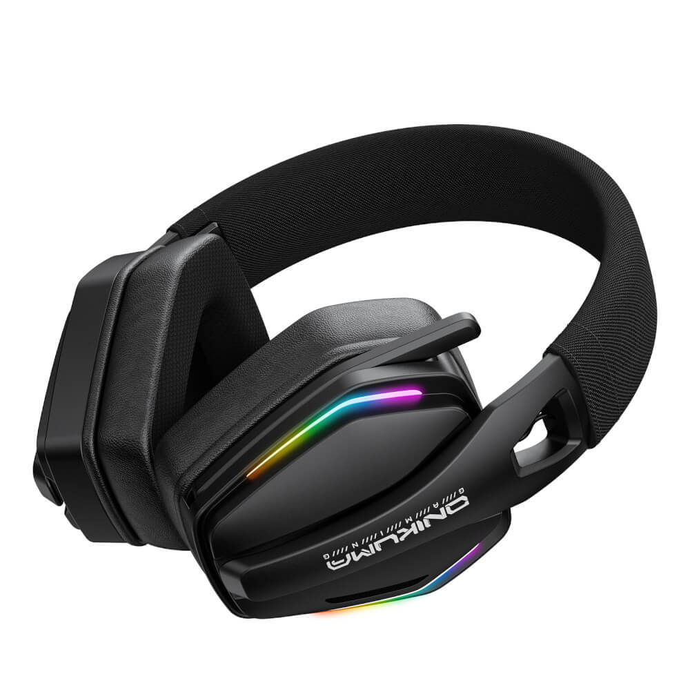 หูฟังเกมมิ่ง ONIKUMA GT826 เชื่อมต่อได้ 3 โหมด BLUETOOTH 5.4 / USB-C / 2.4G DONGLE - สีดำ_3